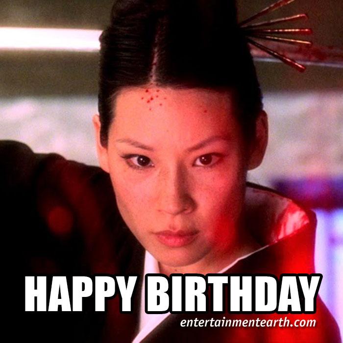 Happy 46th Birthday to Lucy Liu of Kill Bill! Shop Collectibles:  