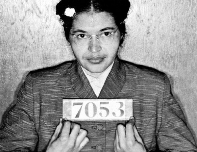 ABC7Chicago's tweet photo. ROSA PARKS REMEMBERED: 59 years ago today, Rosa Parks refused to move from her seat on a bus in Montgomery, Alabama. http://t.co/YZMSOmsAyl