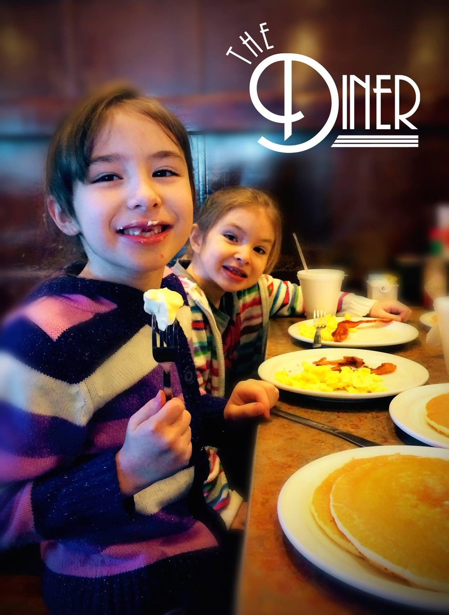 TheDinerTyler's tweet photo. Is she more excited about the butter or the pancakes? Either way, breakfast at The Diner is always worth a smile! :) http://t.co/Rd27G926RR