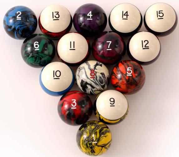 PoolBallMaster's tweet image. #Creative #unique Marbleized Pool-ball Set are #Tournament quality - Order direct irect from CoolPoolBalls.com
