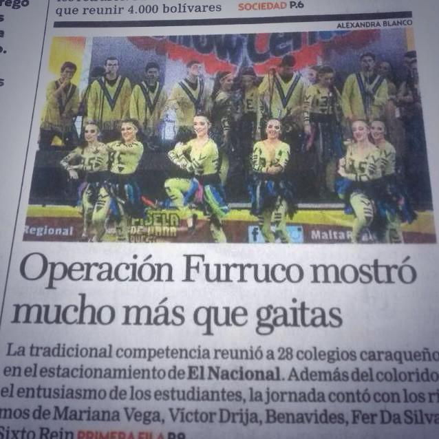 GaitasCSB2's tweet photo. @operacionfurruc GRACIAS POR PERMITIRNOS PARTICIPAR EN SU FESTIVAL💃💃💃 http://t.co/SRvTwBgWE8
