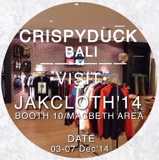 Morning Crew ! <a href="/crispyduckbali/">Crispy Duck Bali</a> will be at <a href="/JakCloth/">JakCloth</a> In BlueSky Area No.10 See u on tomorrow crew !