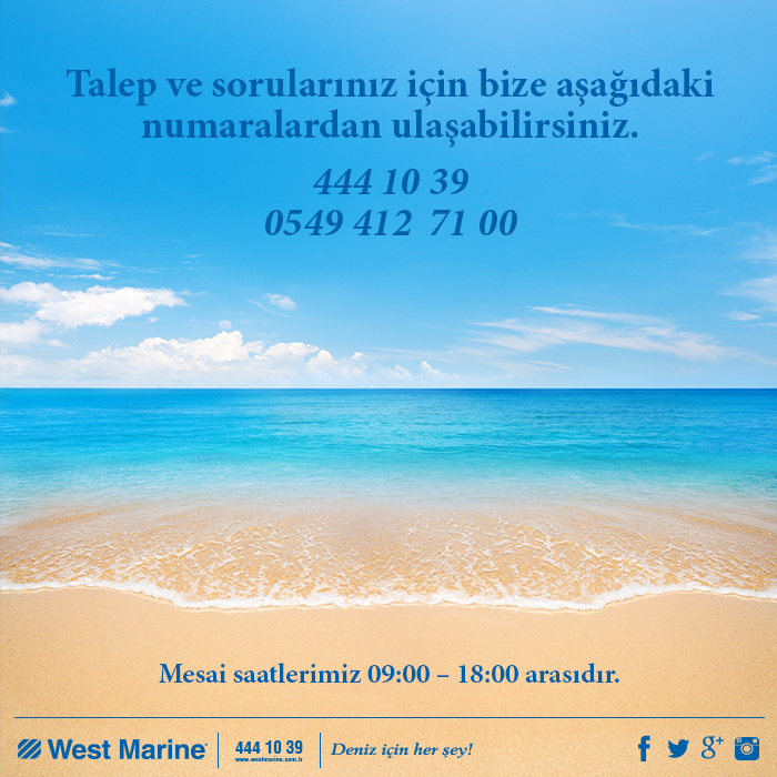 West Marine Turkey (@westmarinetr) on Twitter photo 