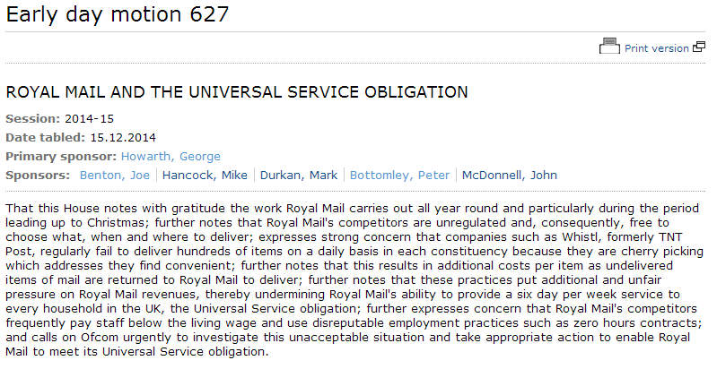 SaveOurRM's tweet image. If your MP is on Twitter, please tweet them and ask them to support EDM 627: parliament.uk/edm/2014-15/627