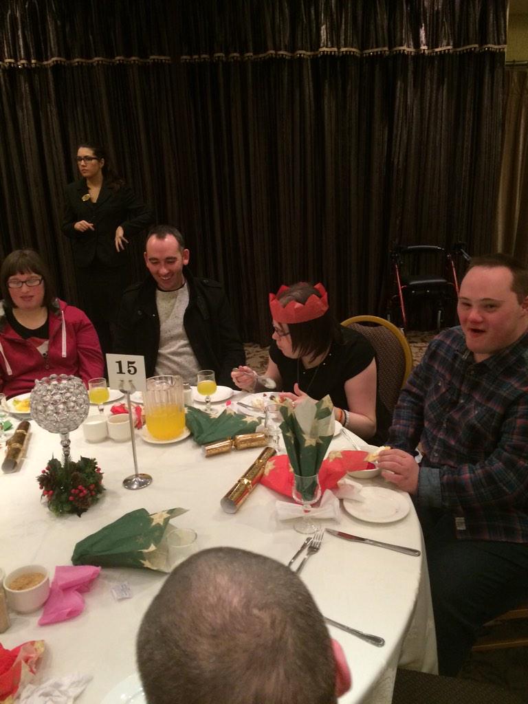 BaseColeraine's tweet photo. Xmas dinner @LodgeHotel with mount fern http://t.co/HEfVaGEnes