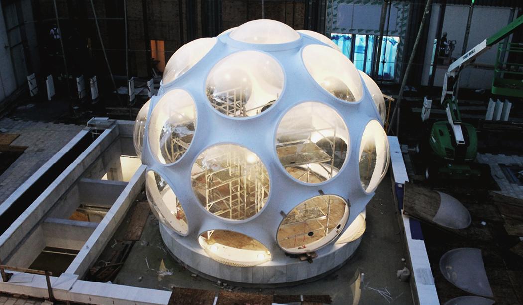 New Fly’s Eye Dome Unveiled In Miami worldarchitecture.org/?section=archi… #art #miami #design