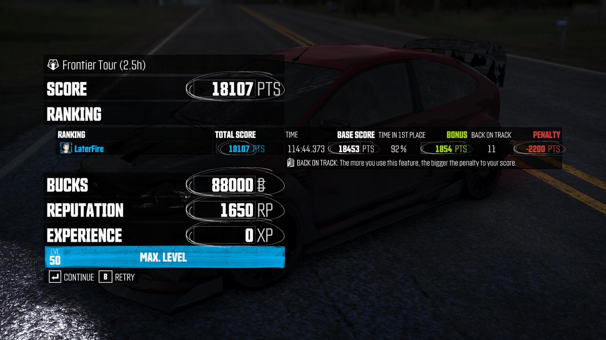 TeamLaterfire's tweet image. Frontier Tour finished. Awesome Worldloop. Over 300 miles long