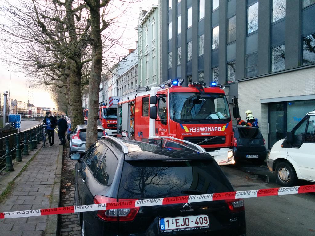 Na de gijzeling van gisteren, nu ook brand bij ons op kantoor. <a href="/TeamleaderCRM/">TeamleaderCRM</a>