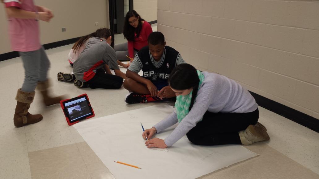 radiogirl271's tweet photo. Starting our children 3 summative project!  Go teams!! http://t.co/MulAntH5Jn