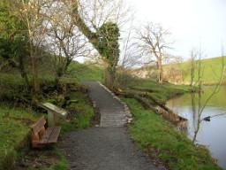 Dales Way along River Wharfe to Loup Scar in <a href="/yorkshire_dales/">Yorkshire Dales National Park</a> made wheelchair accessible. ow.ly/FY1kG