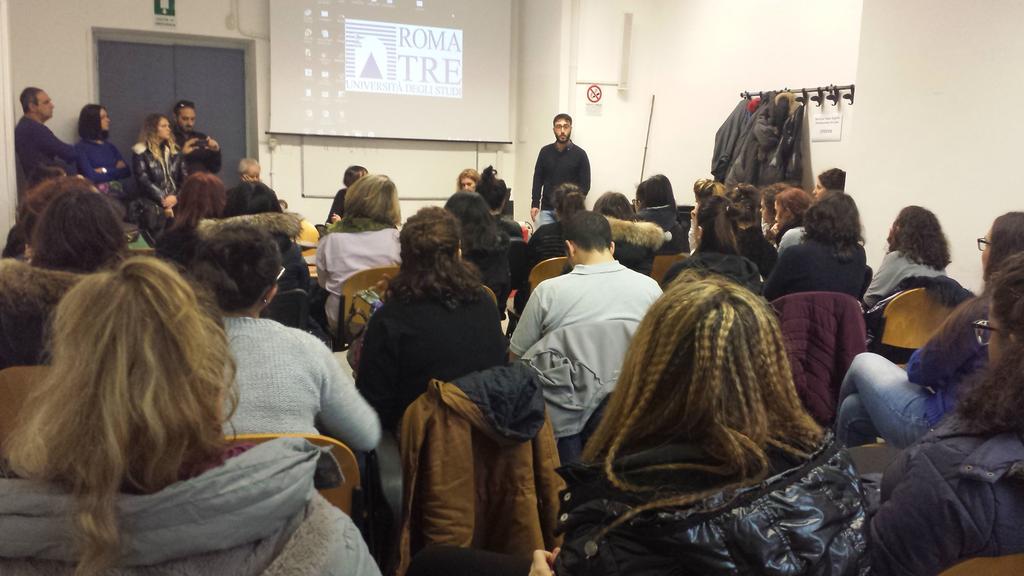 Ma quanti sono? Riprende a Roma3 daSud Lab: si parla di droga, servizi e #MafiaCapitale <a href="/_daSud/">daSud media civico e podcast</a> #rds <a href="/pasqualegrosso2/">pasquale grosso</a>