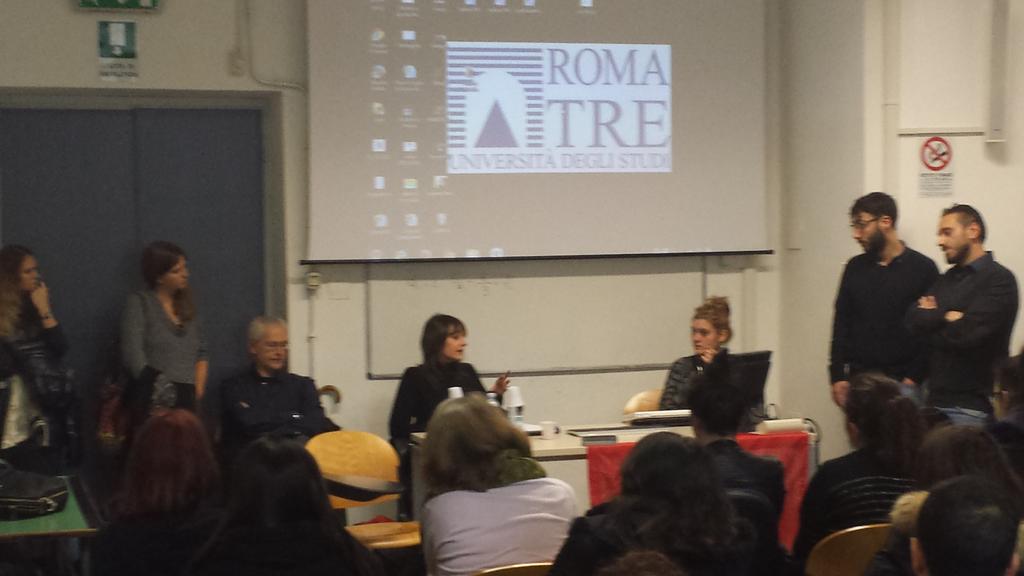 daSud Lab a #Roma3 con <a href="/pasqualegrosso2/">pasquale grosso</a> <a href="/larafaco/">lara facondi</a> @CarmenVogani #villamaraini #seleneregio