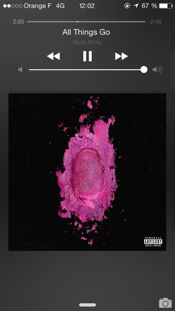 StSupaDupaFly's tweet photo. #NowPlaying @NICKIMINAJ "All Things Go http://t.co/VPFN6sGrCn