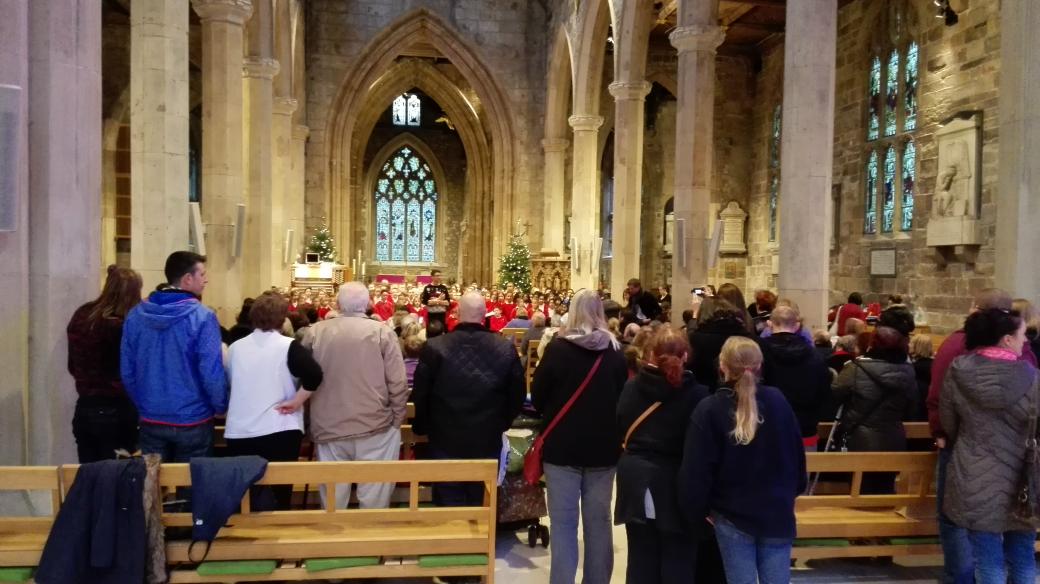 singingpedro's tweet photo. Full house at @sheffcath for #SingProject singing festival. @SheffMusicHub @ClassicalSheff #sheffieldisSuper http://t.co/vRkCiEkqhU
