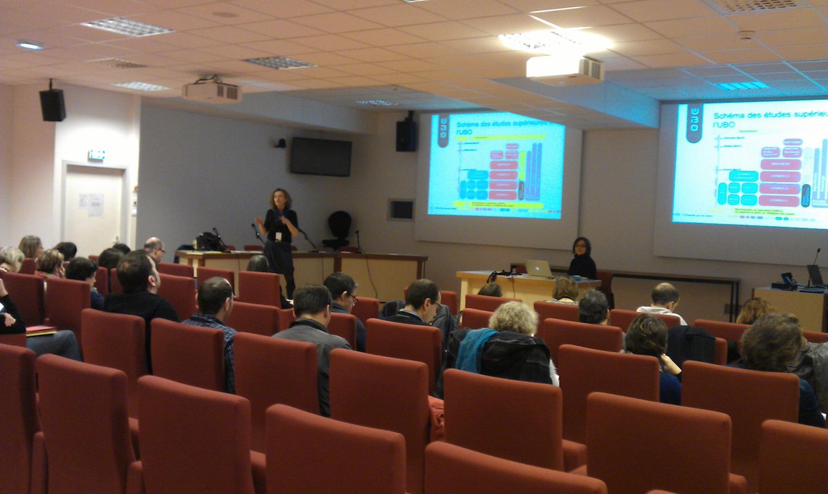 Journée de travail à l'UBO avec les enseignants du secondaire. Echanges pour une meilleure orientation des élèves.