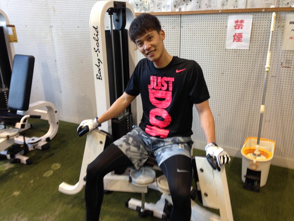 ozekick's tweet photo. 自主トレ順調に進んでます^_^
23日は、違う岩嵜選手が観れると思います❗️お待ちしております😊 http://t.co/ZowltgjiYT