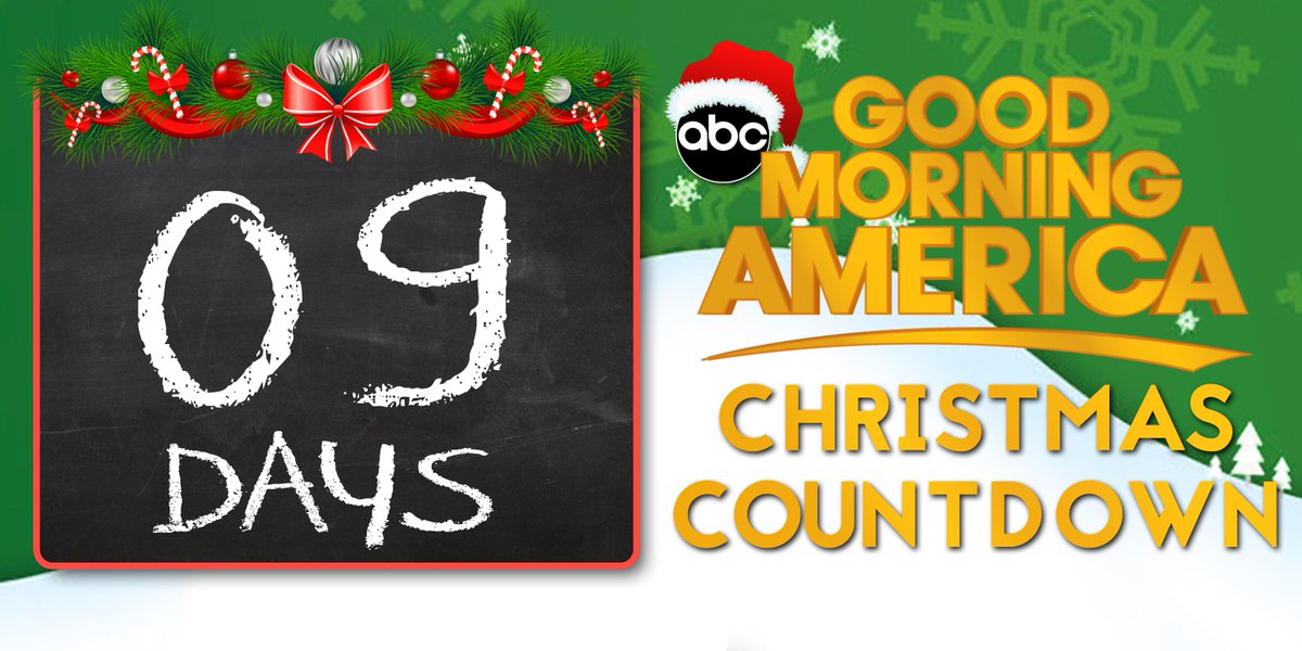 GMA's tweet photo. Good  Morning America! 🇺🇸⛄ 

(SINGLE DIGITS) http://t.co/Qjlq17SaFC