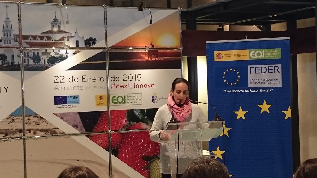Comienza la rueda de prensa de presentación del foro #Next_innova con el saludo de <a href="/RocioCaceresMa/">Rocio Caceres</a> <a href="/eoi/">EOI</a>