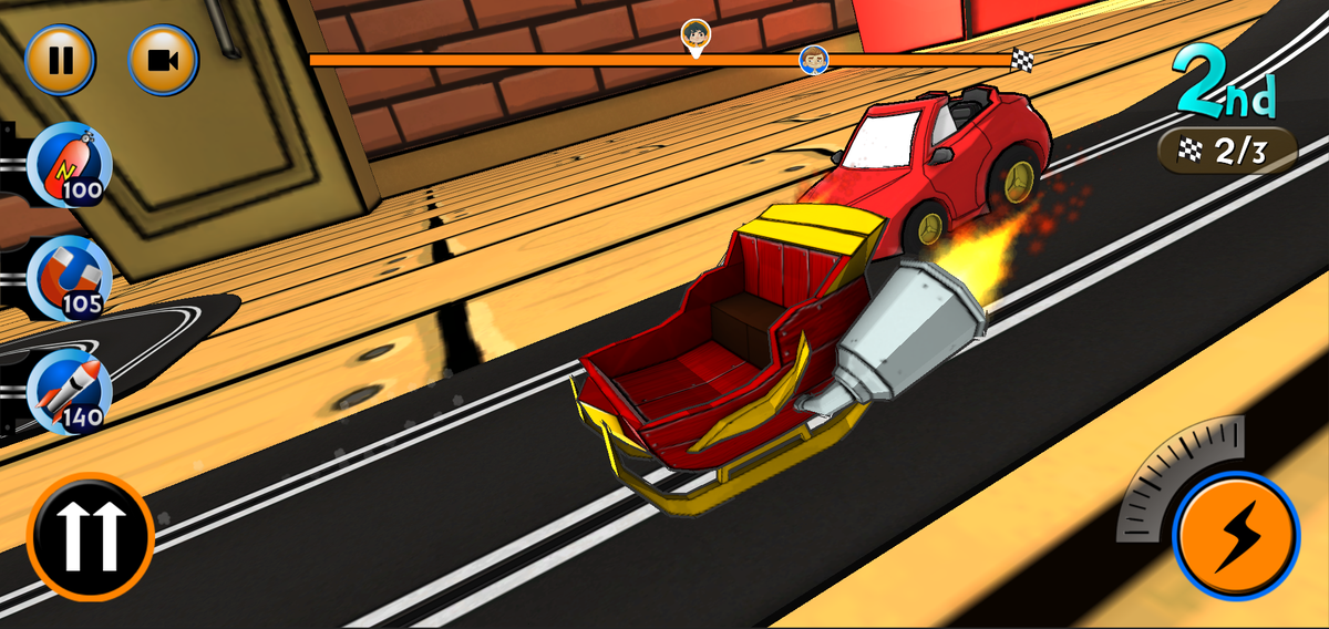 OverVolt_csc's tweet photo. Santa's sleigh miniature car is coming today on #OverVolt for FREE ;) @LumiaUS http://t.co/E9WU3aCMmN #WPapp http://t.co/HPE39DYyVC