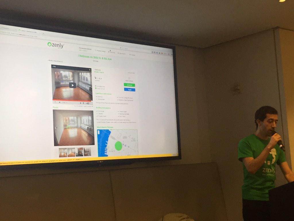Coleman T Anderson (@ctanderson8885) on Twitter photo <a href="/ZenlyInc/">Zenly Inc.</a> is a compelling marketplace for apt rentals - very nice interface. Come to Baltimore! #techbreakfast <a href="/ZenlyInc/">Zenly Inc.</a> is a compelling marketplace for apt rentals - very nice interface. Come to Baltimore! #techbreakfast