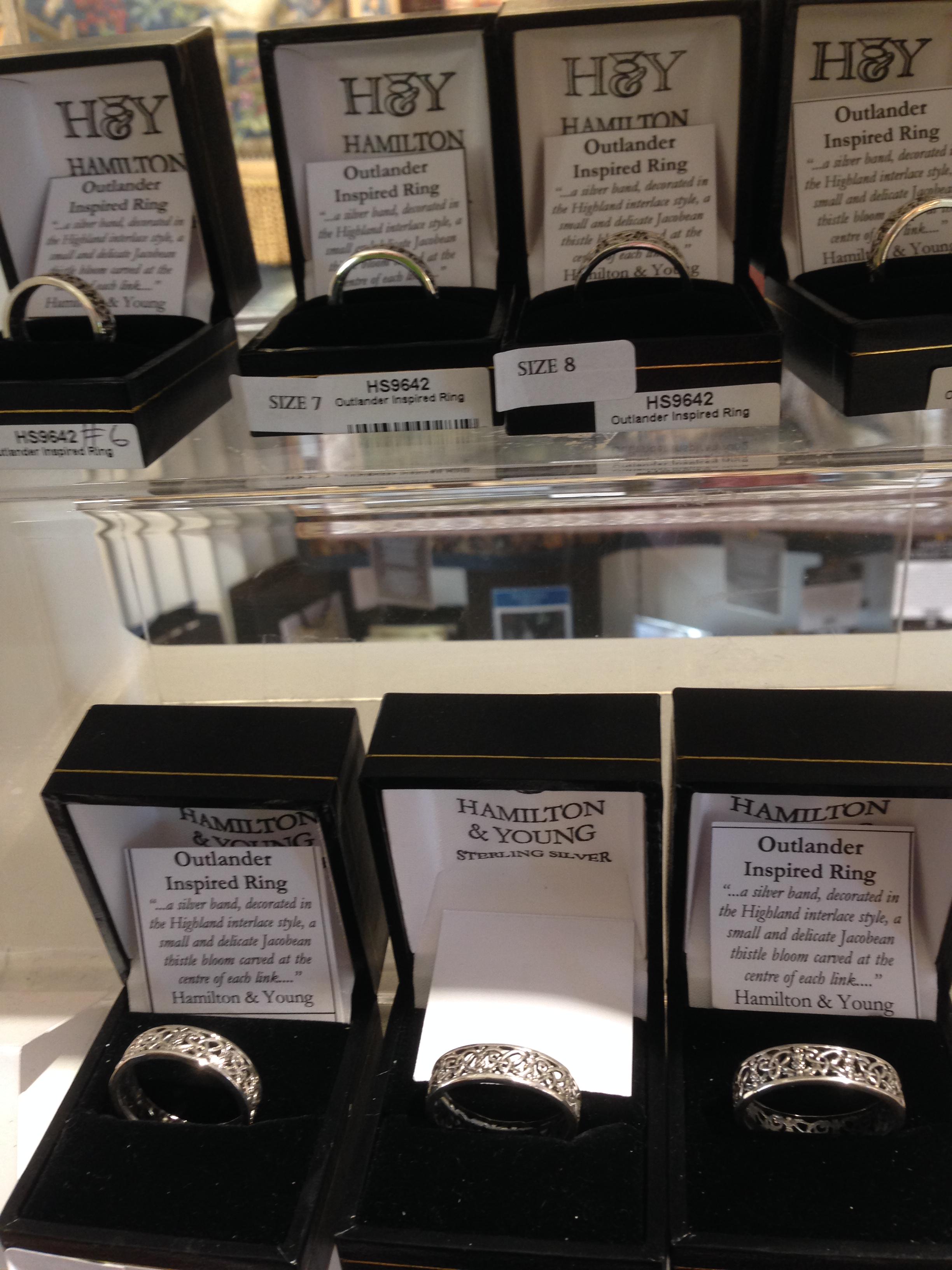 Hamilton and young outlander ring discount