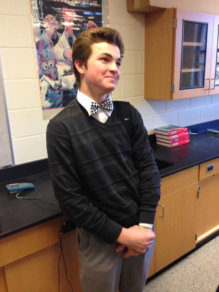 Happy birthday! Even though you dress like Bill Nye the science guy, youre still a pretty cool guy 