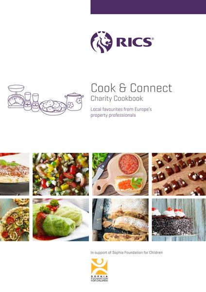 Τη στήριξή του #SophiaFoundation συνεχίζει να παρέχει το #RICS με την έκδοση του βιβλίου μαγειρικής «Cook &amp; Connect»