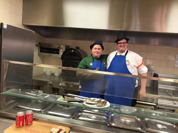 Thanks to Daniel and tom who saved the day when our cook went sickx