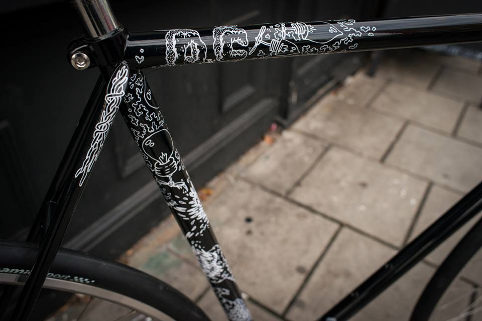 ttwlcafe's tweet photo. Bicycle Design  @ttwlcafe  #illustration #bikes #hoxton #london #illustratedbikes http://t.co/6P1p14PFVs