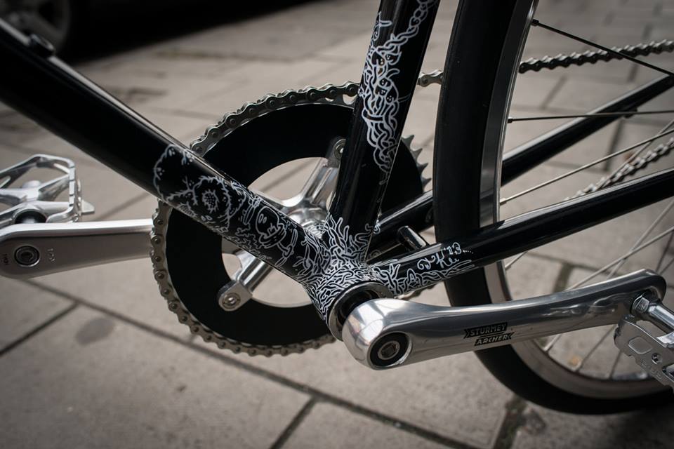 ttwlcafe's tweet photo. Bicycle Design  @ttwlcafe  #illustration #bikes #hoxton #london #illustratedbikes http://t.co/6P1p14PFVs
