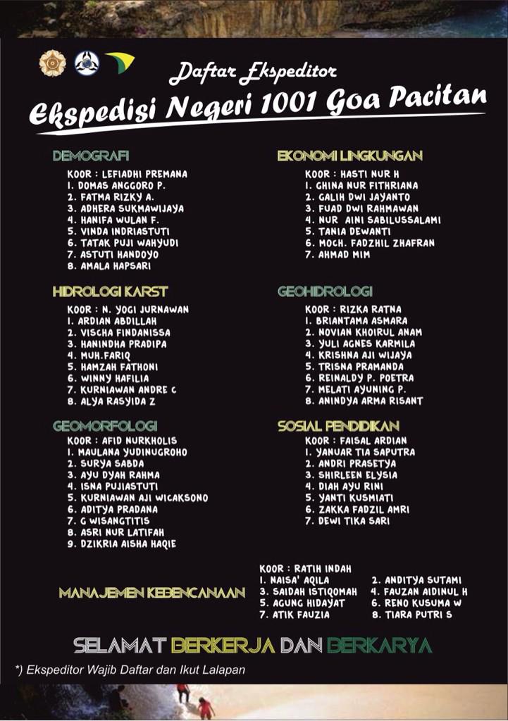 Selamat bertualang para ekspeditor!