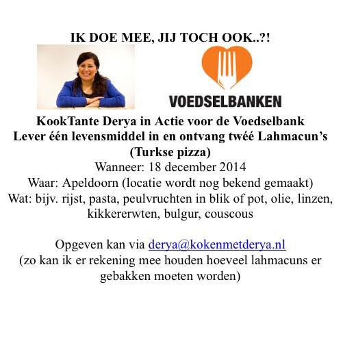 Samen voor de #voedselbank!