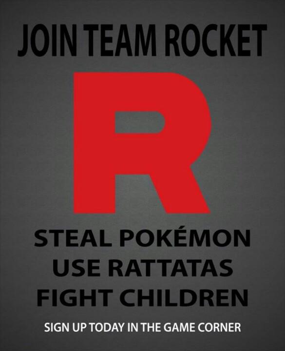 PokeHello's tweet image. #TeamRocket