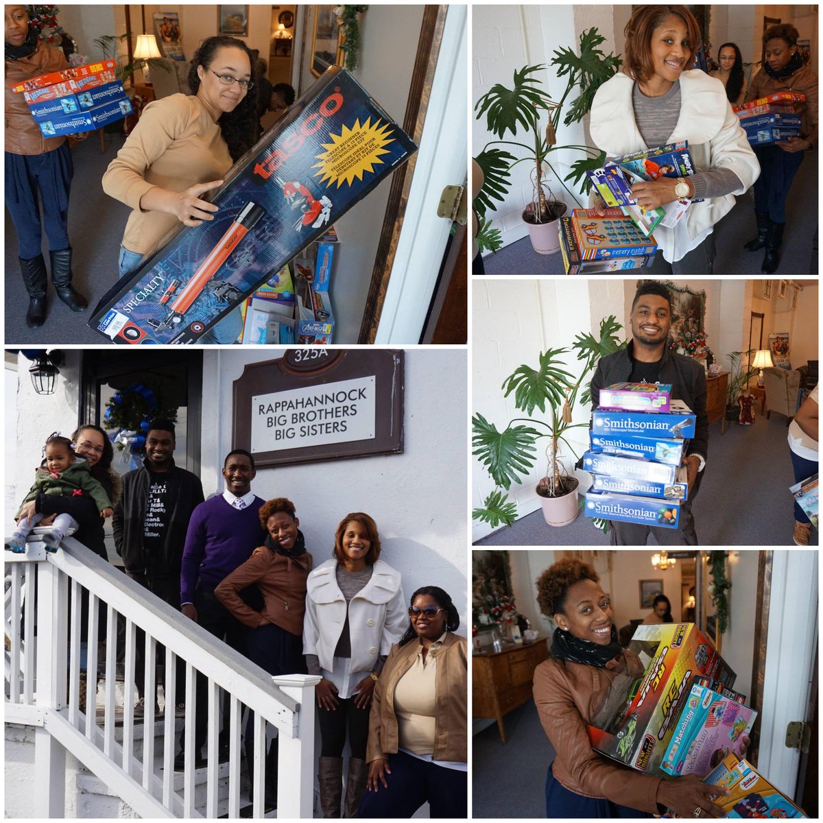 NSBE_PRP's tweet photo. We raised over $400 and collected more than 80 new STEM toys for the @RappBBBS #Botsfortots #givingback #nsbeprp2hype http://t.co/NkZuNv5S3a