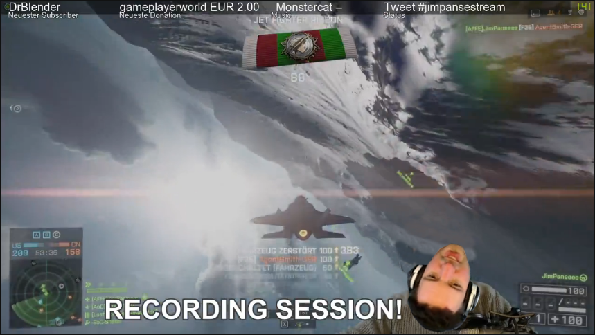 1CE_R4iN's tweet photo. Jimpanse beim jetfliegen: kopf wird tapfer mitgedreht:DD
@JimPanseGamer #jimpansestream http://t.co/CUWWkuQ43m