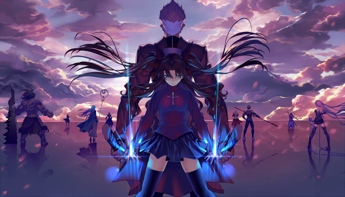 Tweet Fate Stay Night 遠坂凛 アーチャのカップリングイラストまとめ 弓凛 Naver まとめ