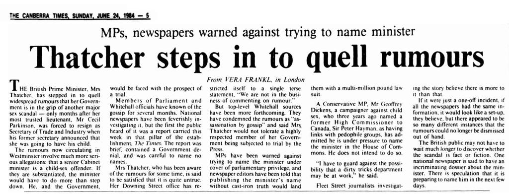 perryscope21's tweet photo. Maggie Thatcher also aware of what was happening with paedo and sexual abuse claims. http://t.co/dEi8wBPF0T