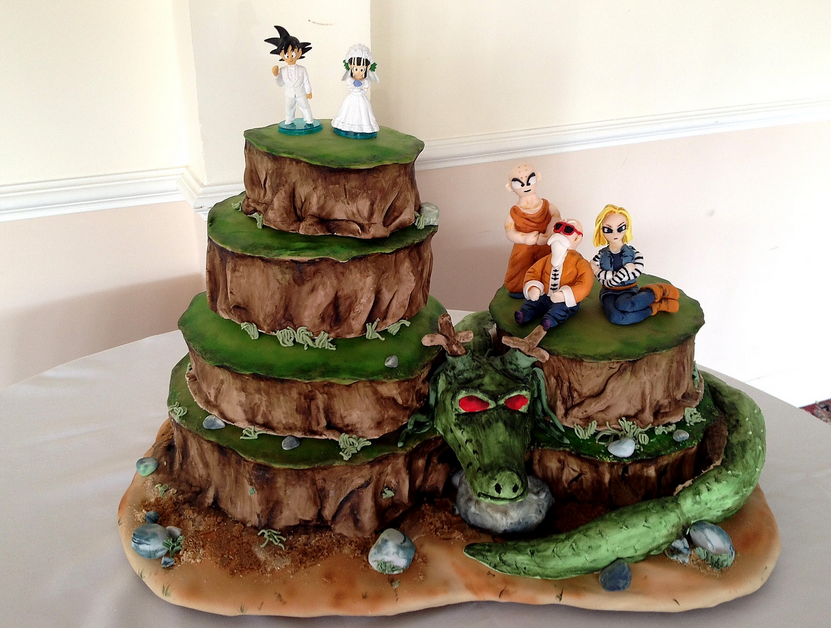 Mon Gateau De Mariage Si Si C Est Un Gateau Dbz Http T Co Xhqd7qzuex