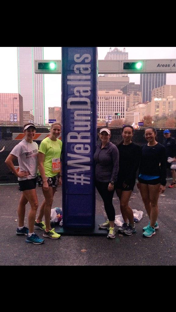 sdschieber's tweet photo. Let's Do This! #WeRunDallas #13.1 http://t.co/rDAMNT05dN