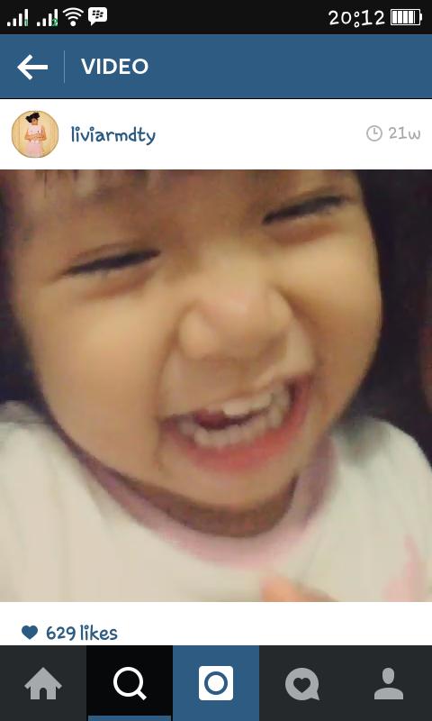 Adik nya @Teens_Livia imut ya :) via: IG