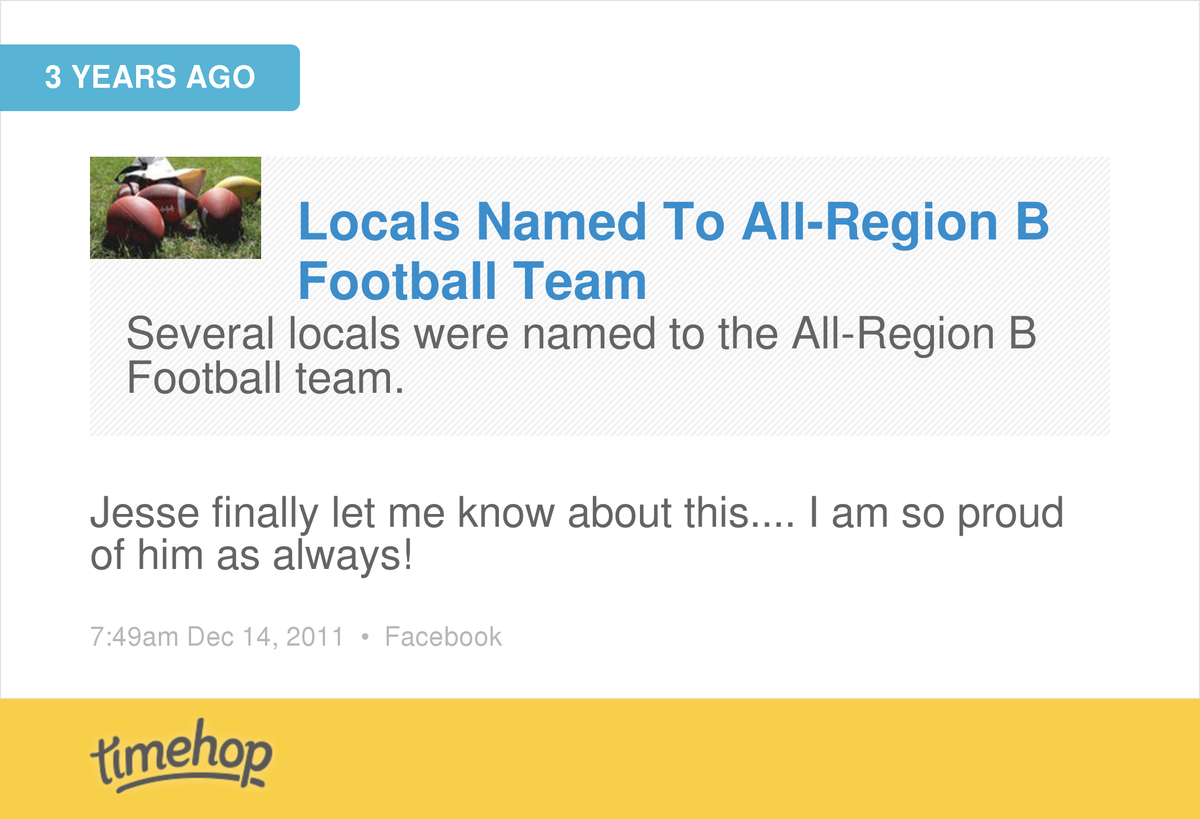 Kristifern's tweet photo. Exactly 3 years ago today! (via @timehop) http://t.co/FhVL4XTRj8 http://t.co/7N8W8aQKeo
