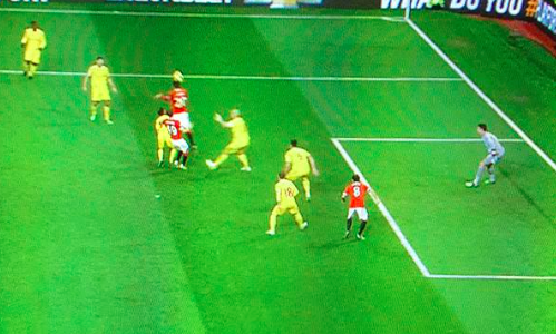 Dream Team The Old Trafford Offside Rule Clearly Onside Yep Everyone Agree Http T Co Iaetjsjuac