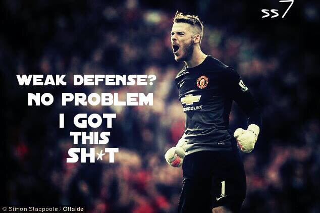SirAlexStand's tweet image. De Gea 👍