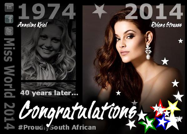 #MissWorld2014 121 contestants and I already know who the winner is, who do you think?