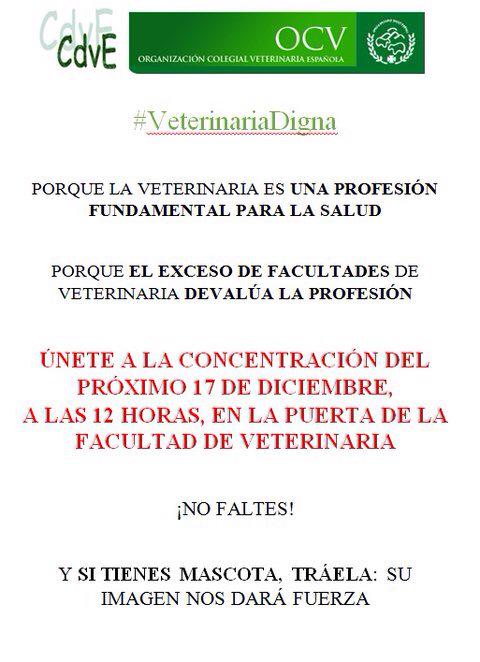 mch_marta's tweet photo. #VeterinariaDigna No a la apertura de 5 nuevas facultades, hagamonos valer como realmente valemos http://t.co/gX11RNqfMV