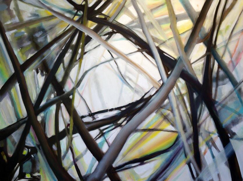 alisonjardine's tweet image. Nest' 36"x48" oil on canvas... #painting  #art . .