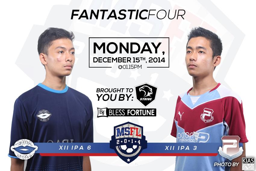 osismisa's tweet photo. XII IPA 3 (@PaitonMISA) vs XII IPA 6 (@SexxierMisa) #SEMIFINAL #MSFL2014 http://t.co/4e5ChhLJgU