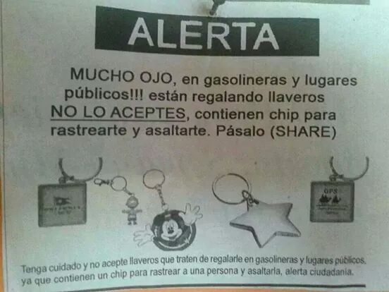 policia's tweet photo. El bulo del llavero rastreador para ladrones... :-) RT @Paulagarod: @policia es verdad?? o es un bulo?? Gracias http://t.co/MQ5EVlFbQn