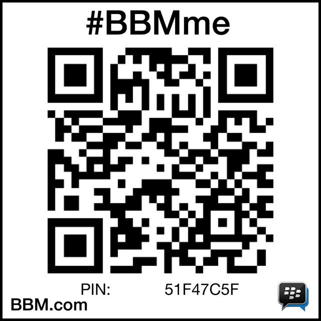 #BBMme PIN:51F47C5F
pin.bbm.com/51F47C5F