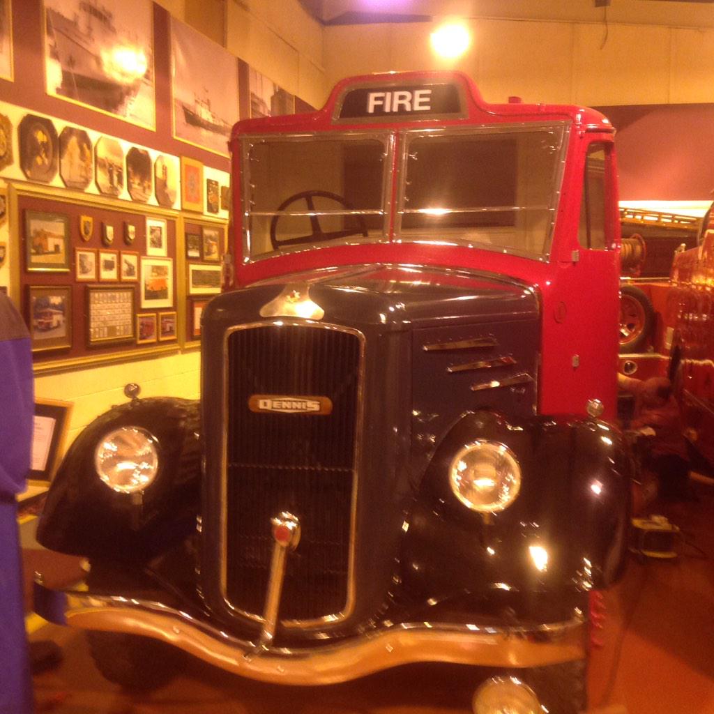 FireMuseumLpool's tweet image. #City of Chester #Fire Appliance one of only two surviving this appliance used at #Empress of Canada fire in 1950's